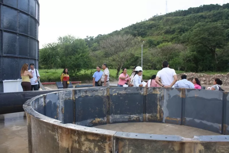 La nueva planta modular que surtira de agua potable al municipio de Yopal, Casanare.
